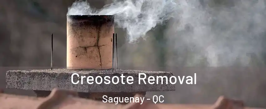 Creosote Removal Saguenay - QC